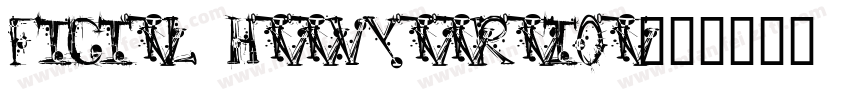 Figiel HeavyVersion字体转换